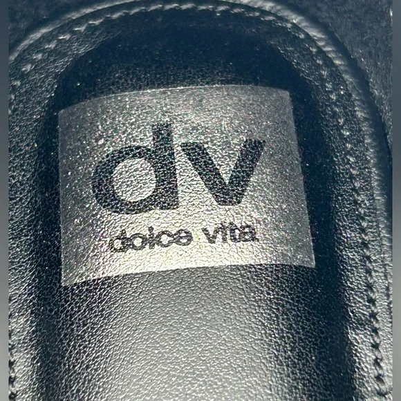 DV by Dolce Vita Black Mary Jane Flats with Silver Buckle – Size 9 NWB - Picture 8 of 10